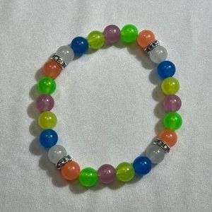Handmade luminous mix color bracelet